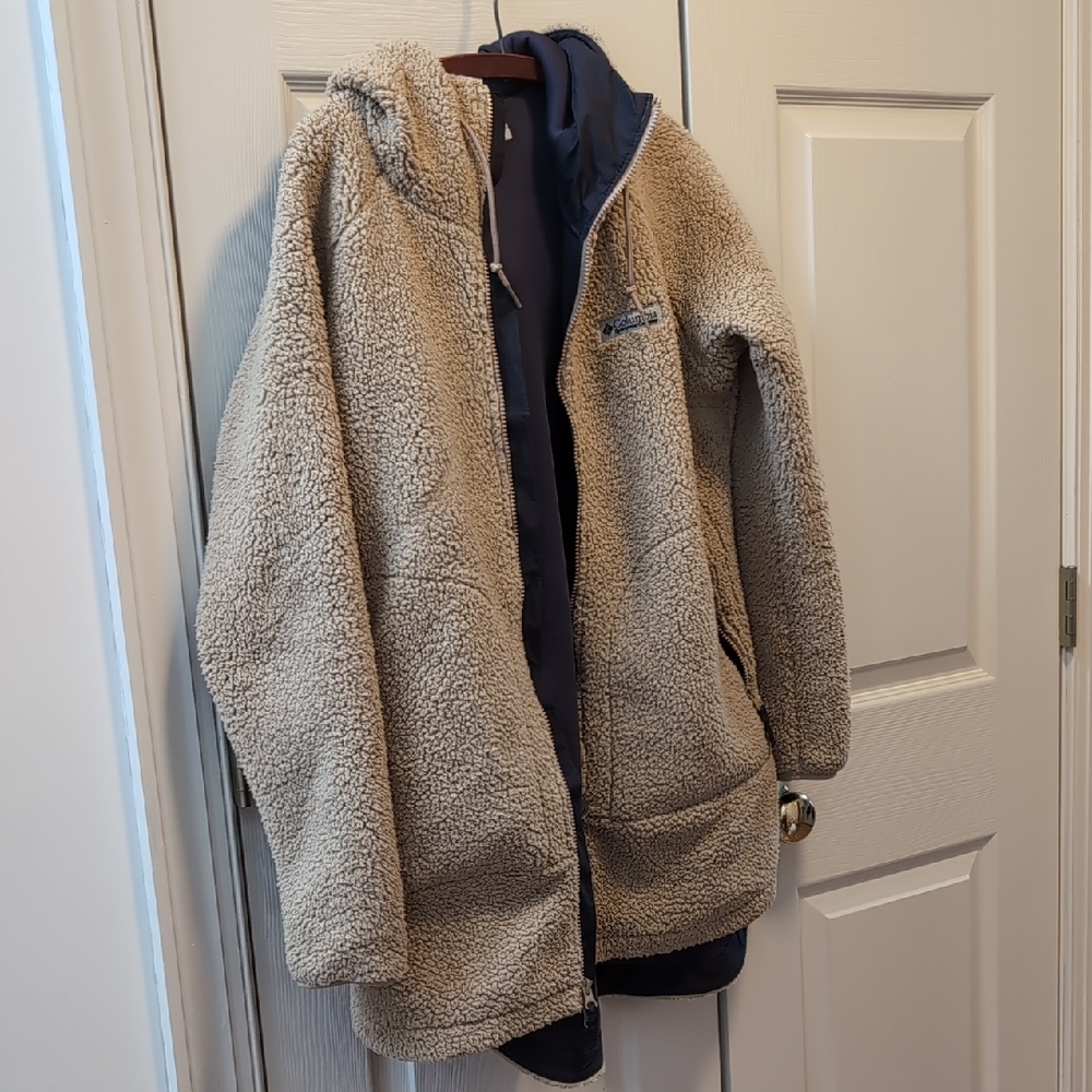 Columbia Tan Teddy Jacket
